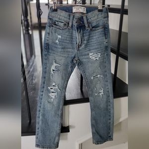 Boys Skinny Jeans Abercrombie Size 7/8 Slim